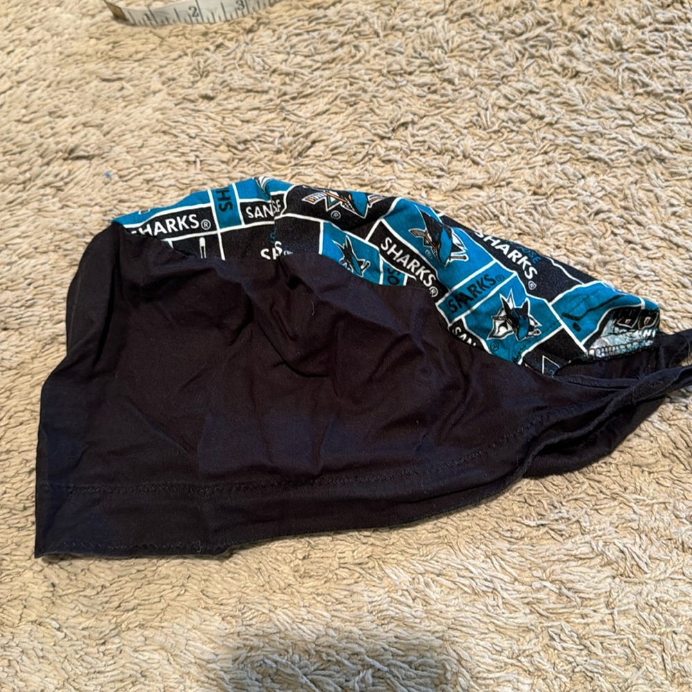 San Jose Sharks scrub cap